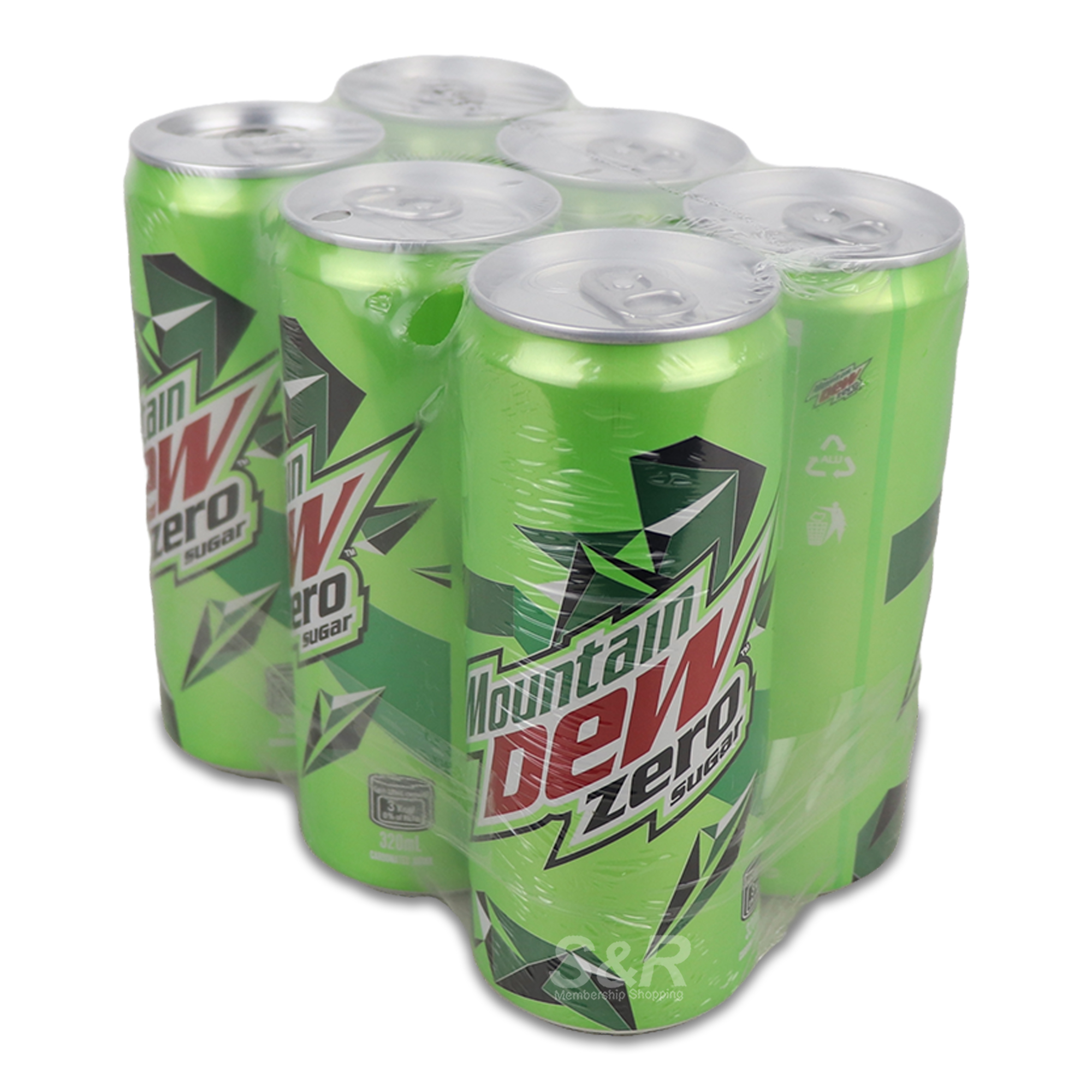 Mountain Dew Zero Sugar 6x320mL